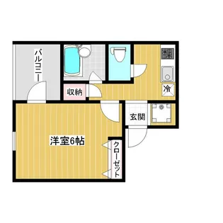 チェリーコート笹塚【2階】の間取り