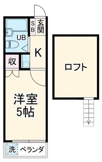 レイーナ北習志野【2階】の間取り