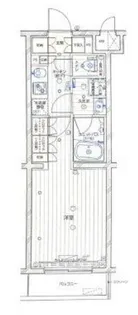 ルーブル武蔵中原参番館【2階】の間取り