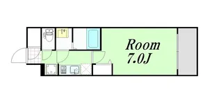 リッツ新大阪【3階】の間取り