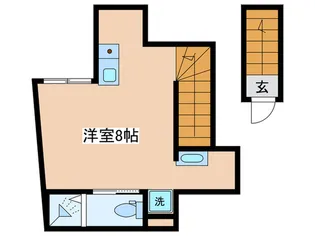 カナメハウス【2階】の間取り