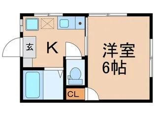 スカイハイム西台【2階】の間取り