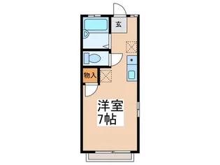 サンライズハイム【1階】の間取り