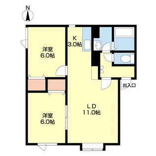 ココペリ【2階】の間取り