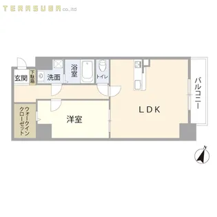フェアリータワー若草【9階】の間取り