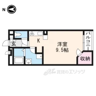 レオネクストみやこ385【2階】の間取り