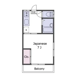 みゆき荘【2階】の間取り