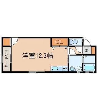 リッチオーク拾番館【2階】の間取り