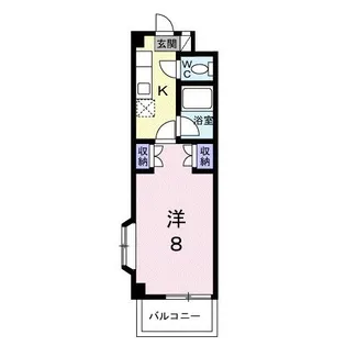 ウィング21【2階】の間取り