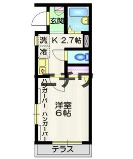 CASA PASTELLO【1階】の間取り