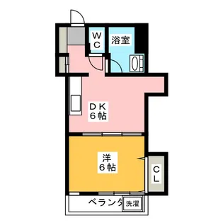 アベマンションA棟【3階】の間取り