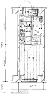 ルーブル清澄白河参番館【4階】の間取り