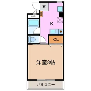 エトアールI【2階】の間取り