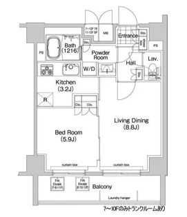 コンフォリア春日富坂【7階】の間取り