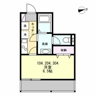 (仮称)長後Vアパート【3階】の間取り