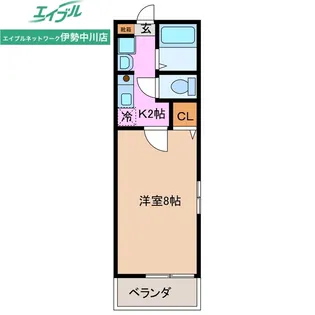 ジュネス久居【2階】の間取り