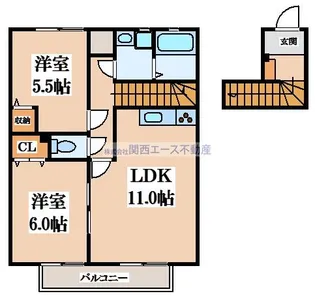 パナコート長田【2階】の間取り