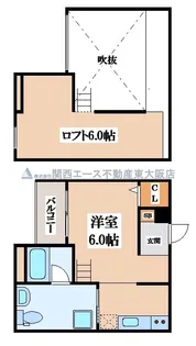 グランヴィア鴻池新田【2階】の間取り