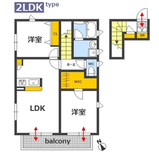 アルルの間取り