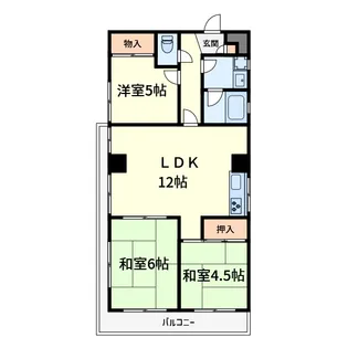 メゾンリュミエール【3階】の間取り