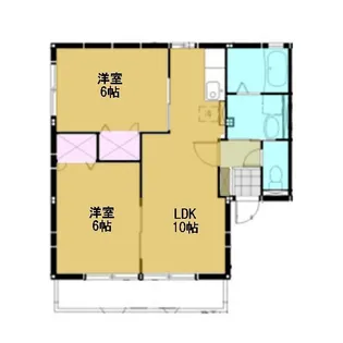ソレイユ【2階】の間取り