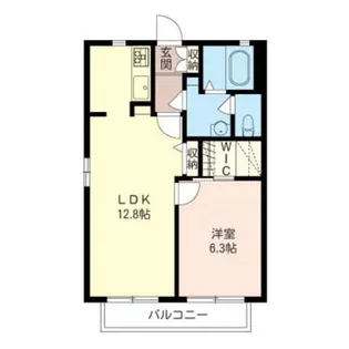 グランディア鷺沼A【2階】の間取り