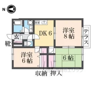 ビレット・ルネ【2階】の間取り