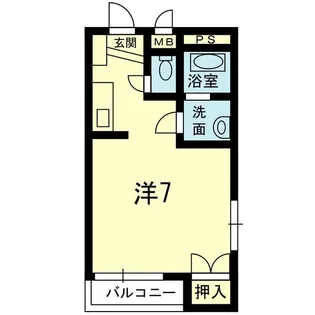 ヴィラコスモス【3階】の間取り