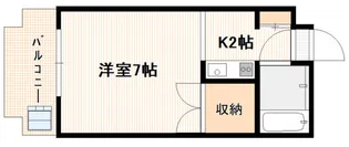 ローグタウン【3階】の間取り