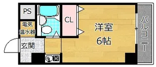テラスエスト枚方【3階】の間取り