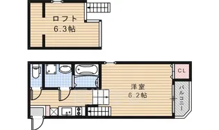 フェアレディ【2階】の間取り