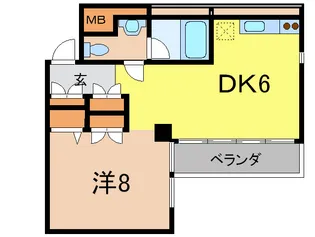 沙羅の館【3階】の間取り