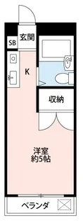 ドーム西川口【3階】の間取り