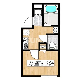 アドバンスV【2階】の間取り