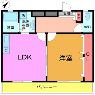 セイワハイム【3階】の間取り