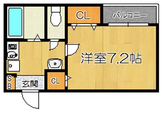 ハイムイルマーレ【4階】の間取り