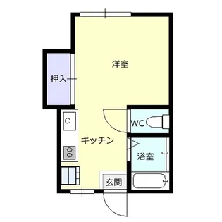 太田コーポ【1階】の間取り