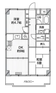 T’s garden一橋学園【4階】の間取り