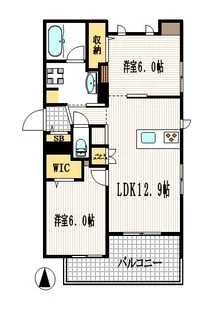 OID Terrace【2階】の間取り
