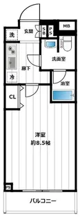 アンベリール中野鷺ノ宮【3階】の間取り