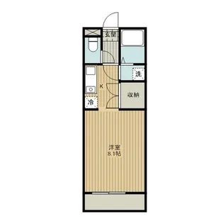 SUN HILLS GREEN【4階】の間取り