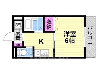 毎弘マンション【3階】の間取り