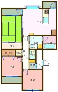 ルイシャトレ希望が丘【3階】の間取り