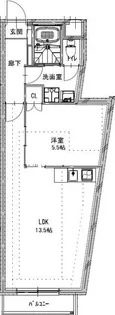 レグルス下落合の間取り