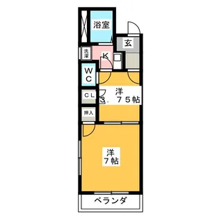HICARI 壱番館【5階】の間取り