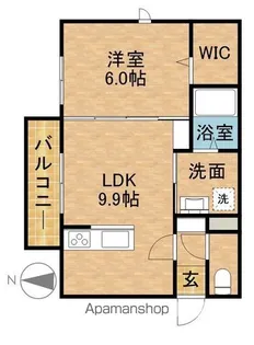 Casa in Collina【1階】の間取り