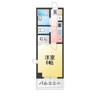 HF国分寺レジデンス【3階】の間取り