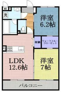 メゾンドアンジュ尾ノ上【4階】の間取り
