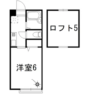 湘南ケイオーフラットD【2階】の間取り