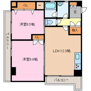 田中ビル【2階】の間取り